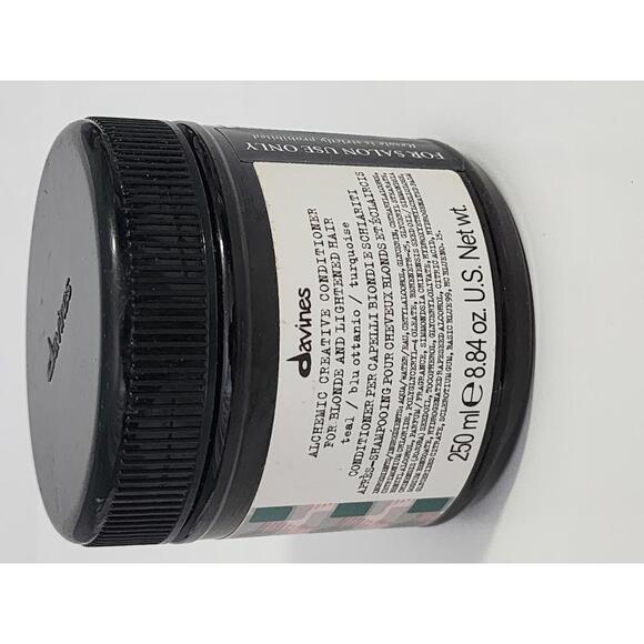 Davines Other - Teal/Turquoise Davines Alchemic Creative Conditioner Blonde Lightened Hair